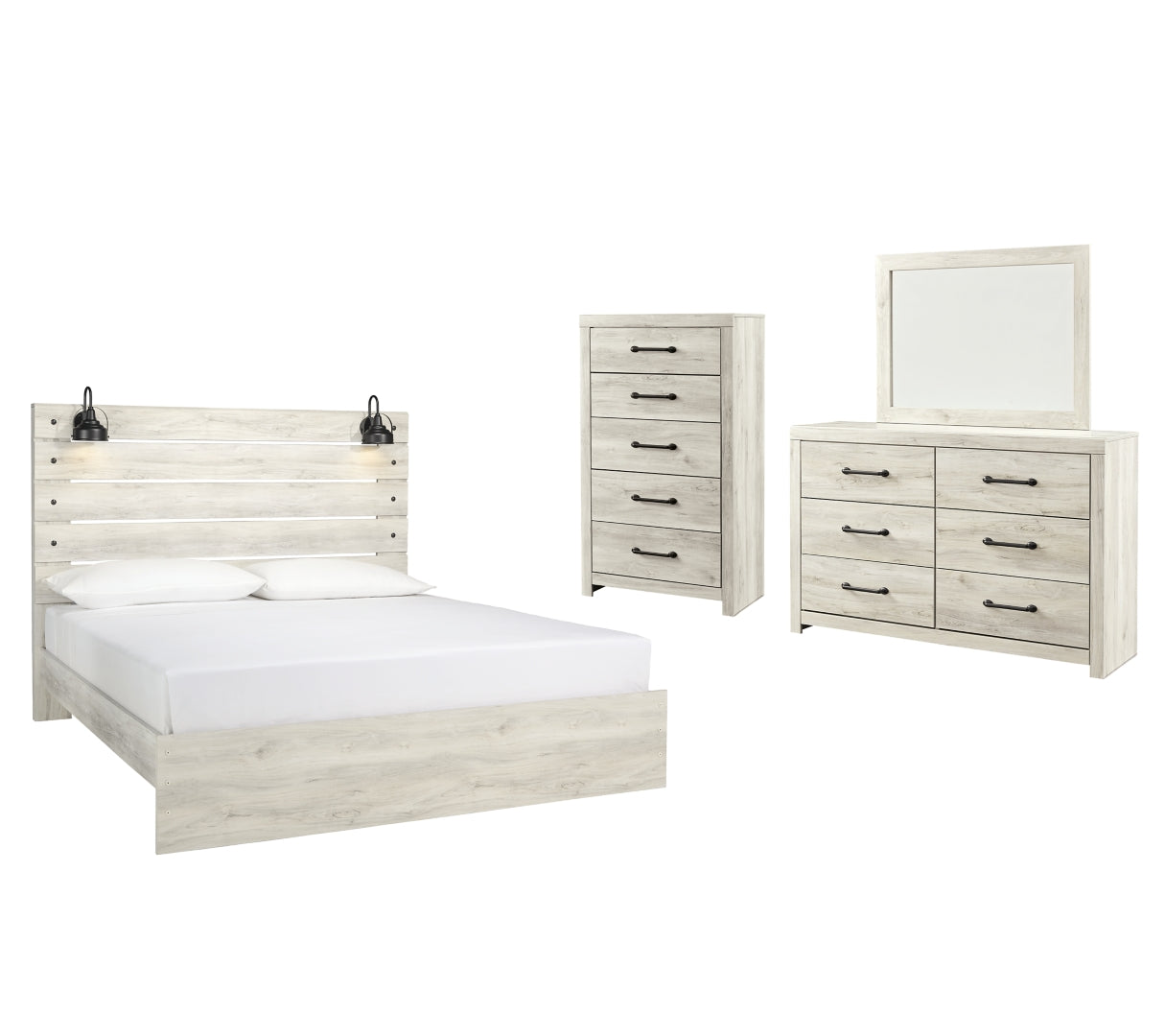 Cambeck Beige Panel Bedroom Set