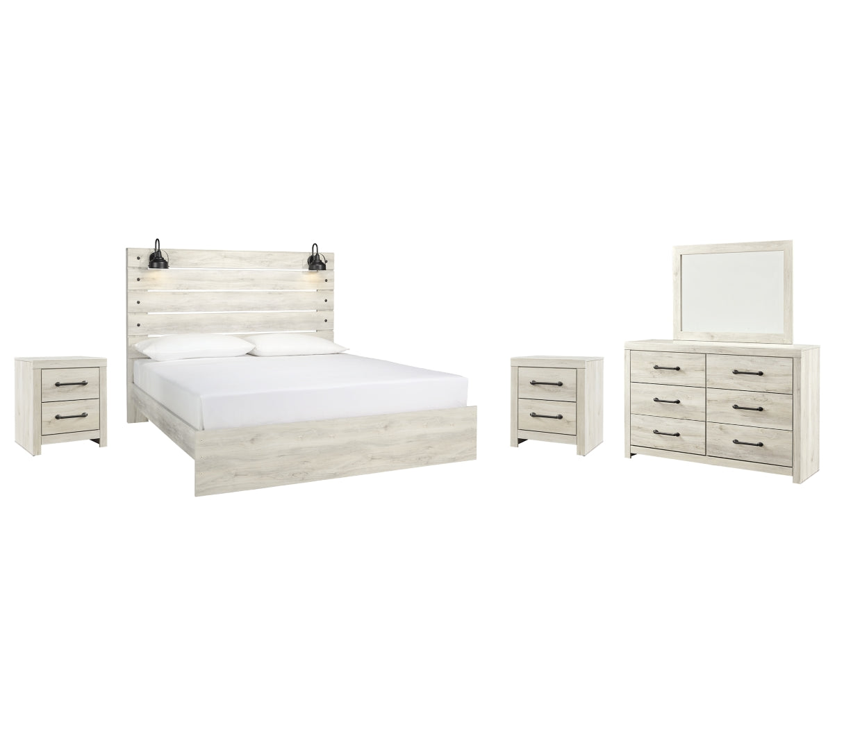 Cambeck Beige Panel Bedroom Set