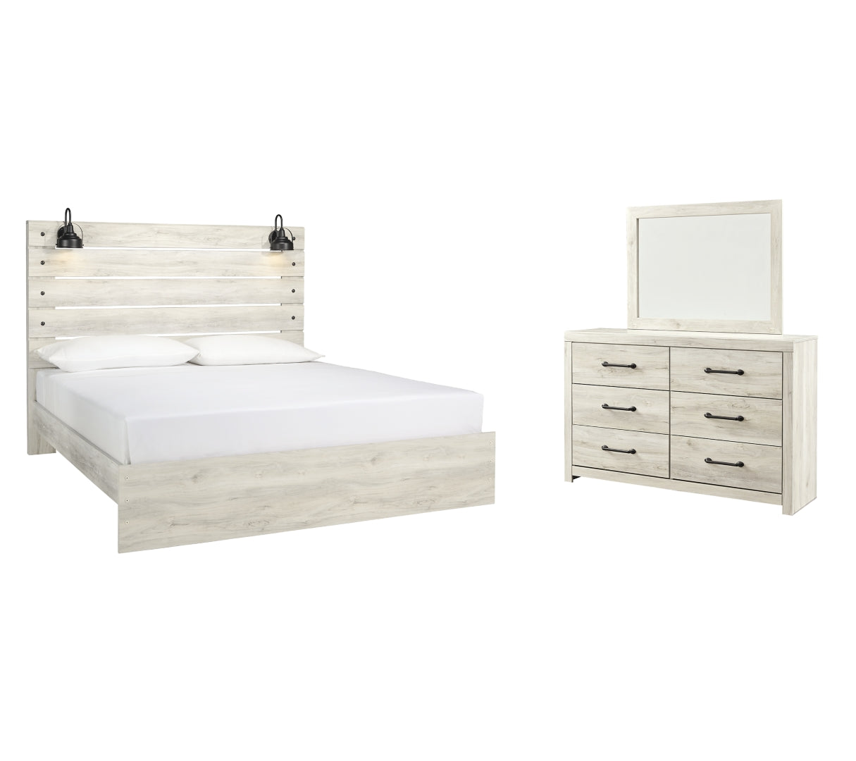 Cambeck Beige Panel Bedroom Set