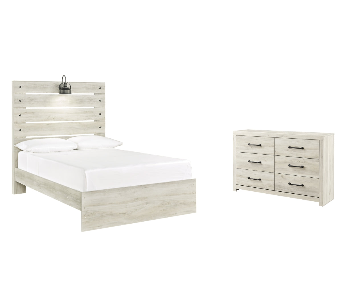 Cambeck Beige Panel Bedroom Set