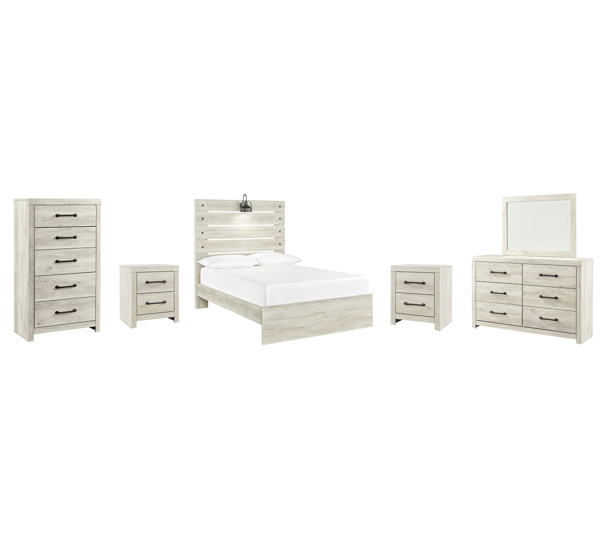 Cambeck Beige Panel Bedroom Set