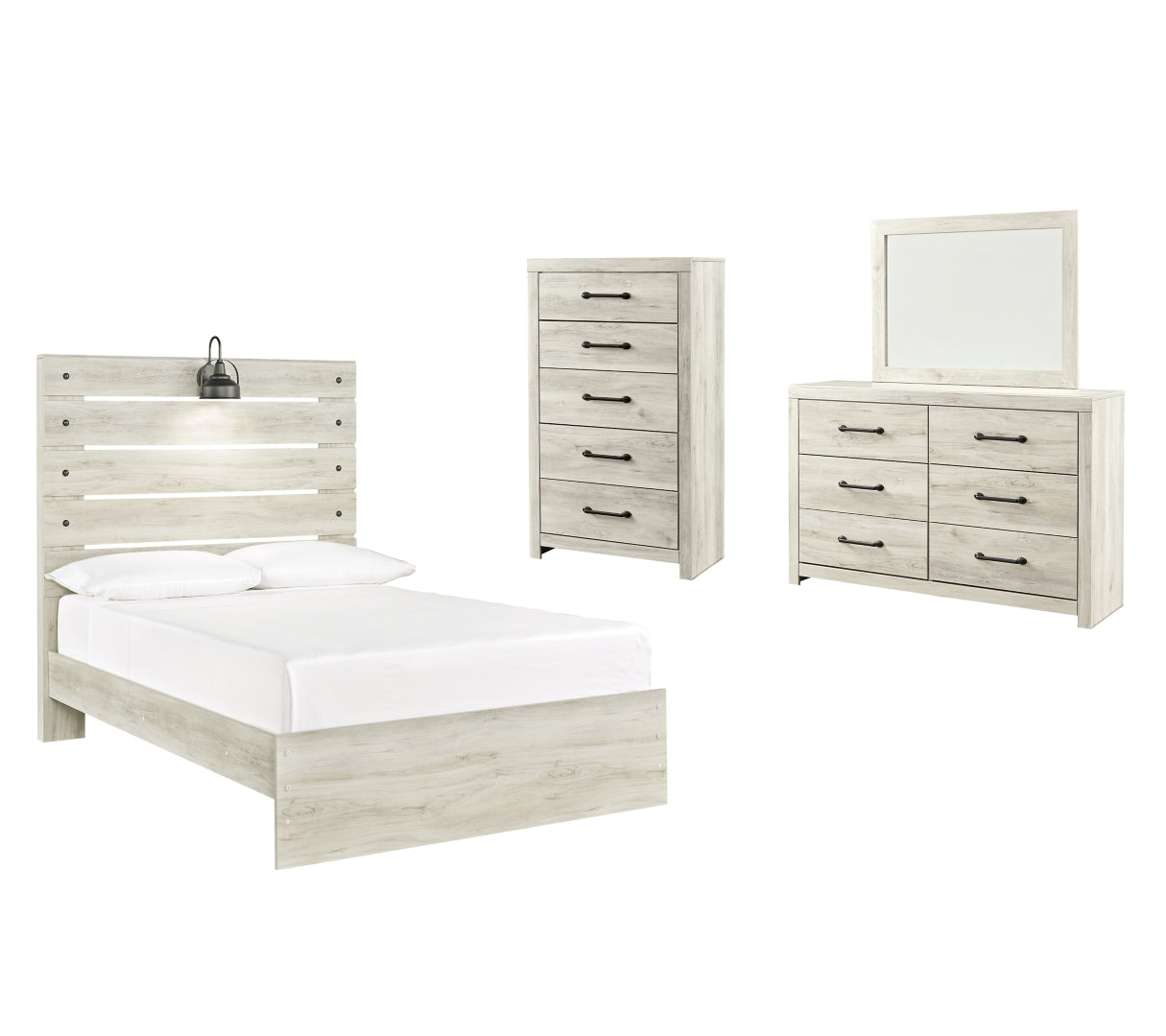 Cambeck Beige Panel Bedroom Set