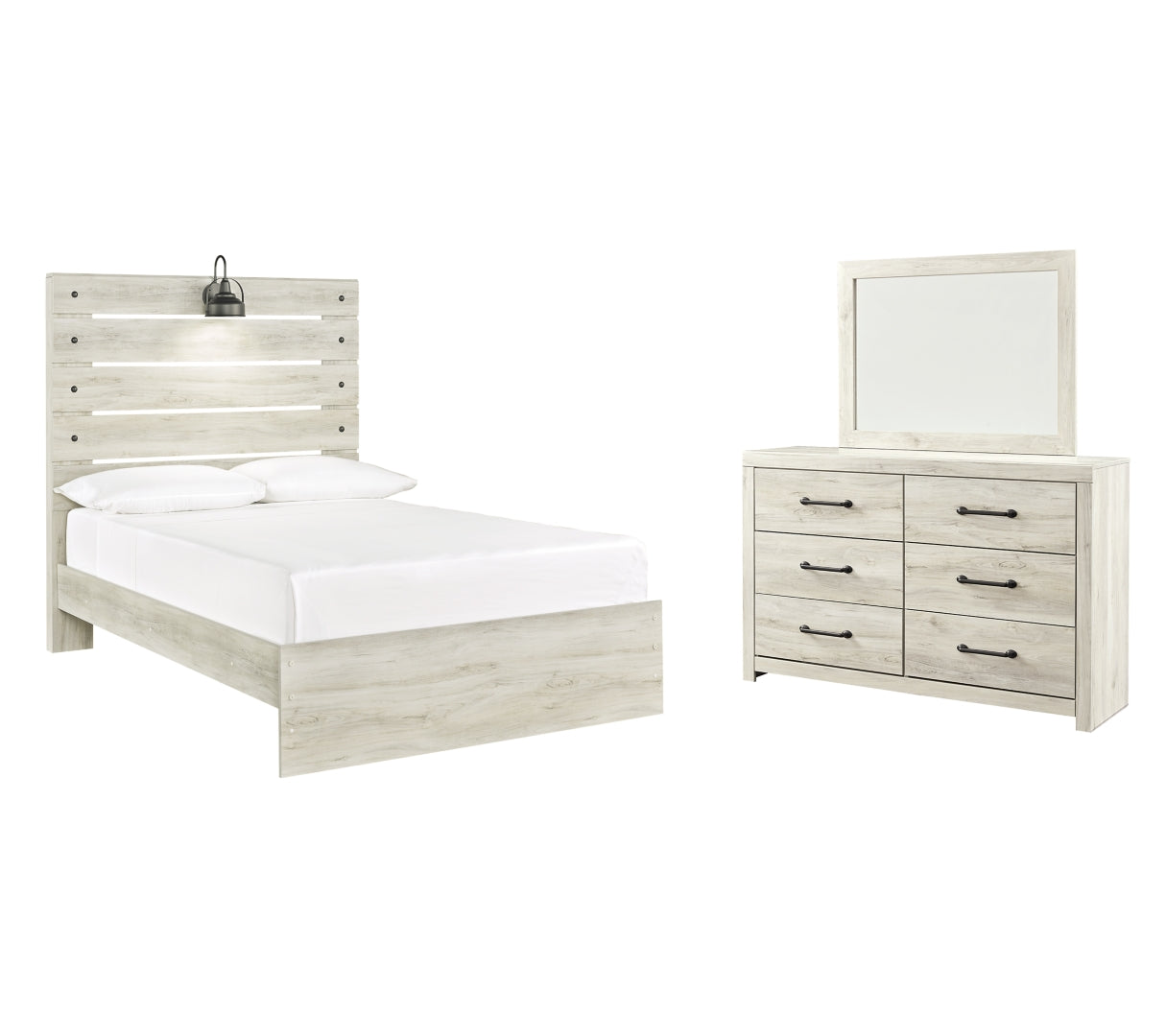 Cambeck Beige Panel Bedroom Set