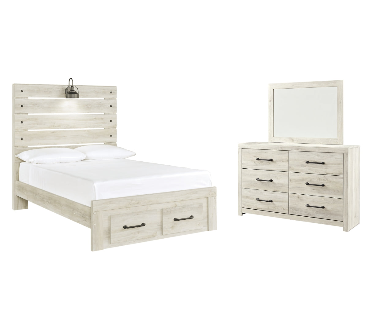 Cambeck Beige Panel Bedroom Set