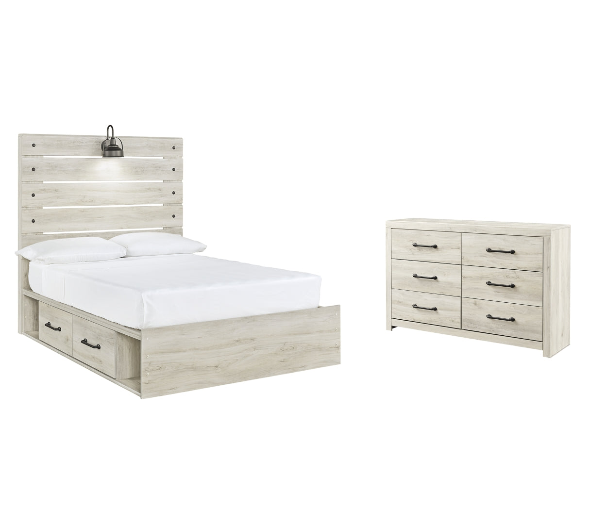 Cambeck Beige Panel Bedroom Set