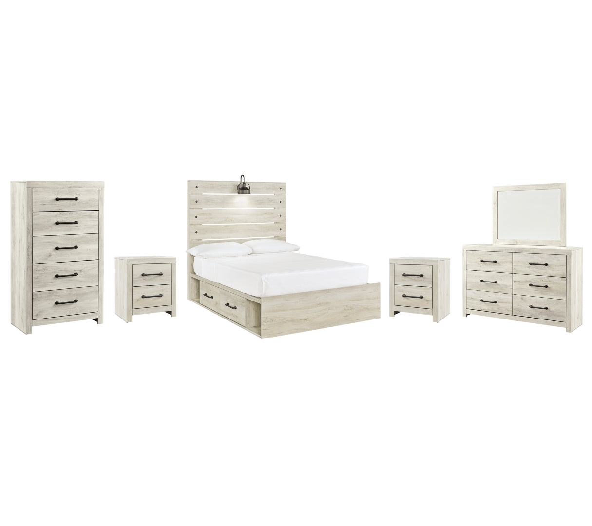 Cambeck Beige Panel Bedroom Set