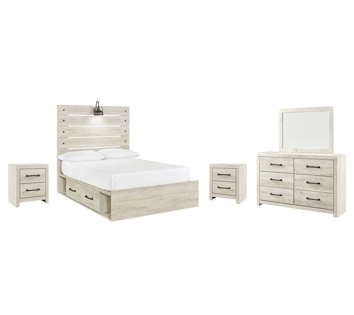 Cambeck Beige Panel Bedroom Set