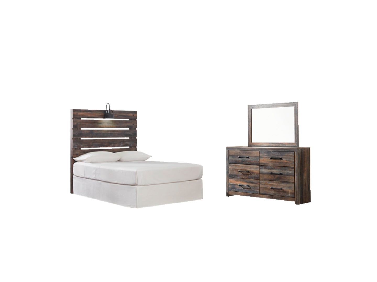 Drystan Twin Panel Bed with Dresser and Nightstand