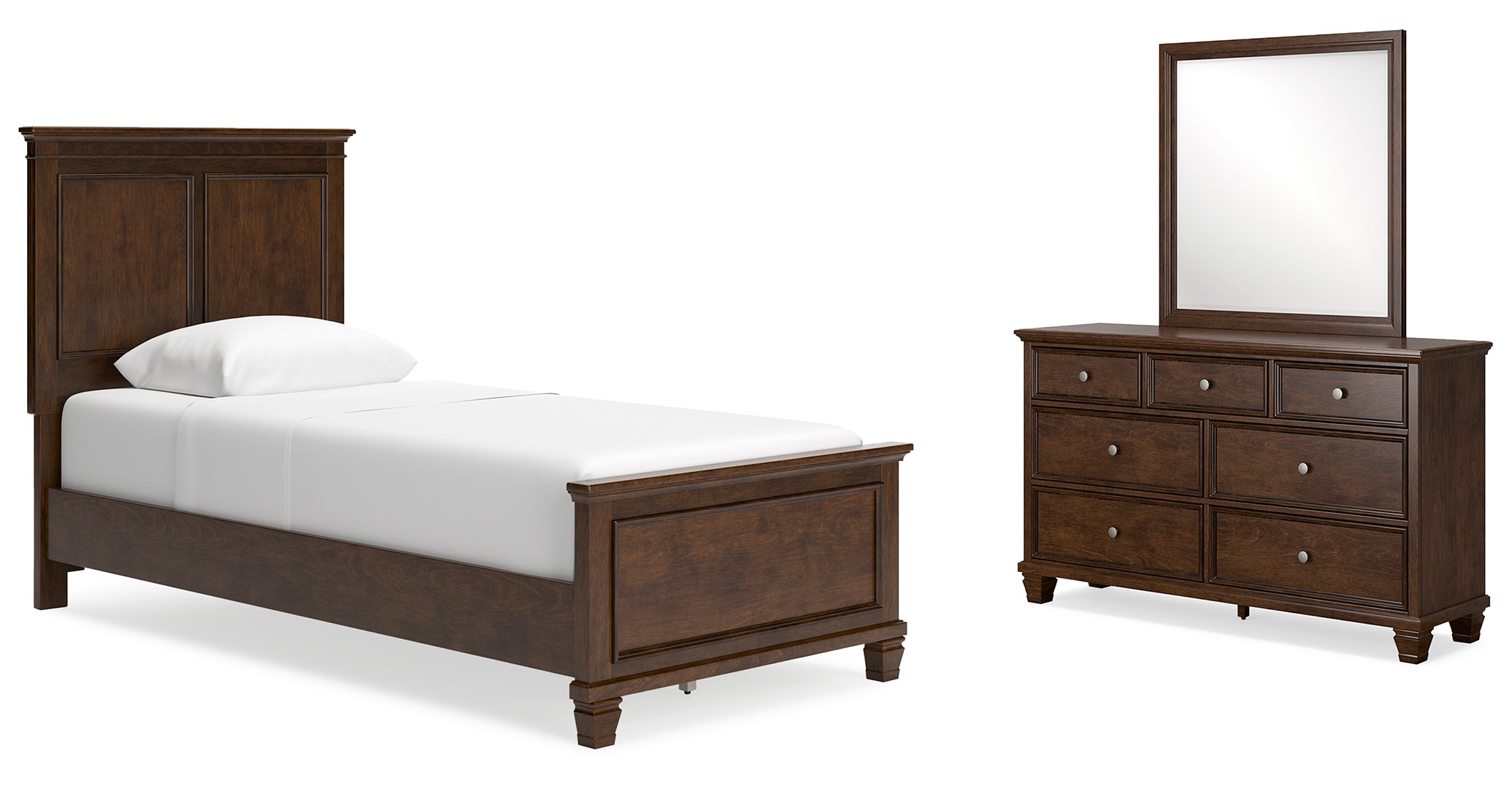 Danabrin Brown Panel Bedroom Set