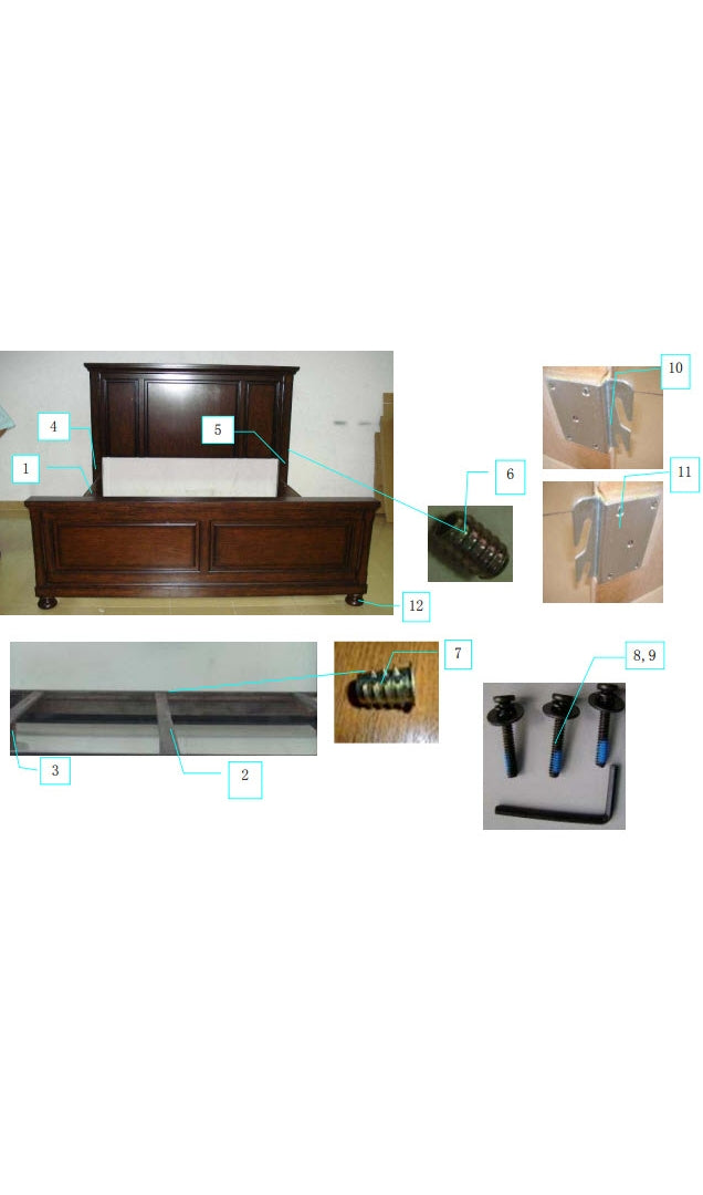 Porter Panel Bed