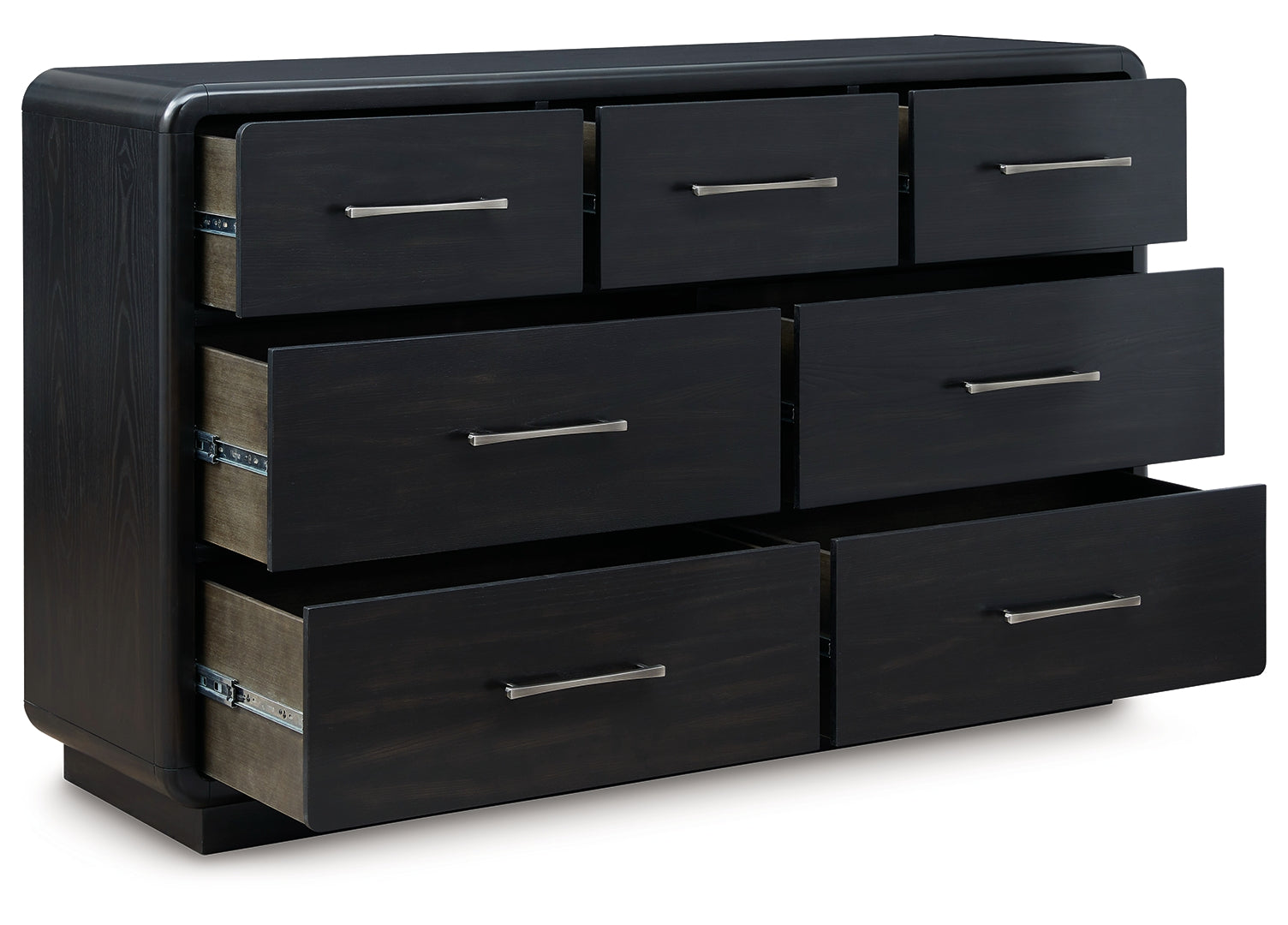 Rowanbeck Grey Upholstered Panel Bedroom Set
