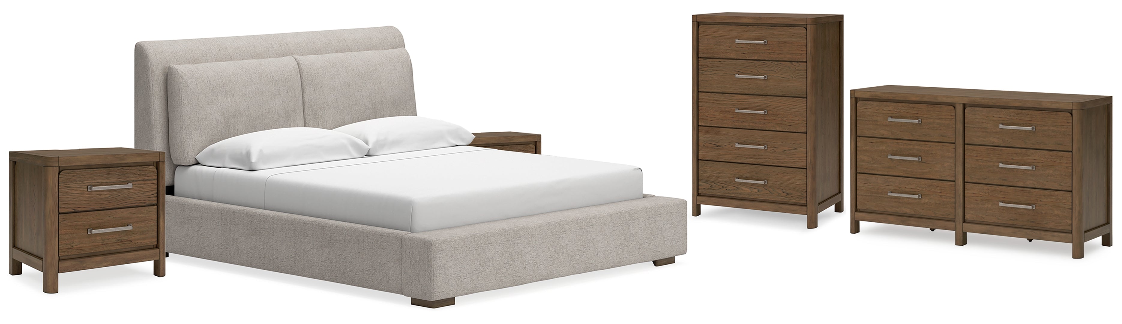 Cabalynn Brown Panel Bedroom Set