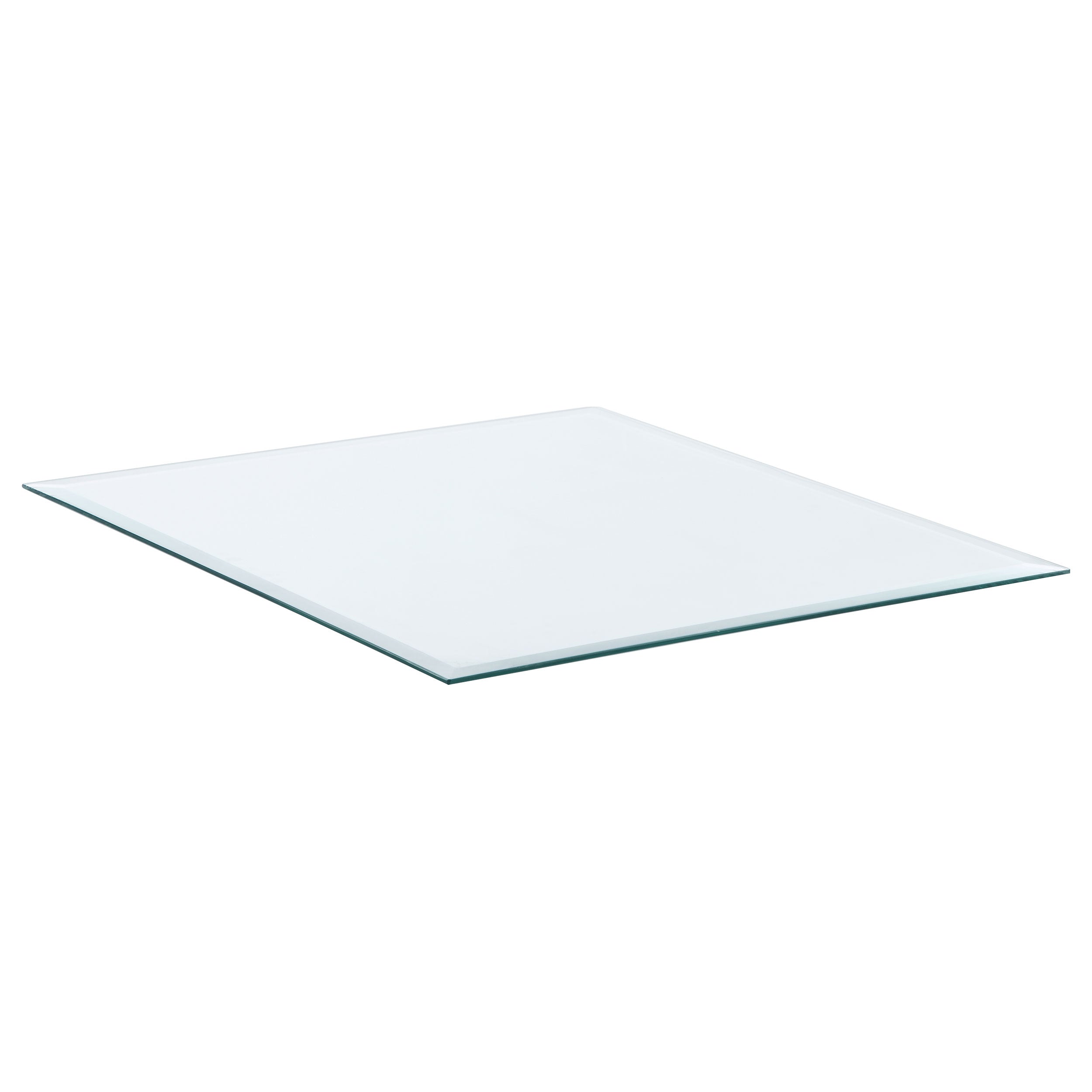 60x36-inch 6mm Rectangular Clear Tempered Glass Top