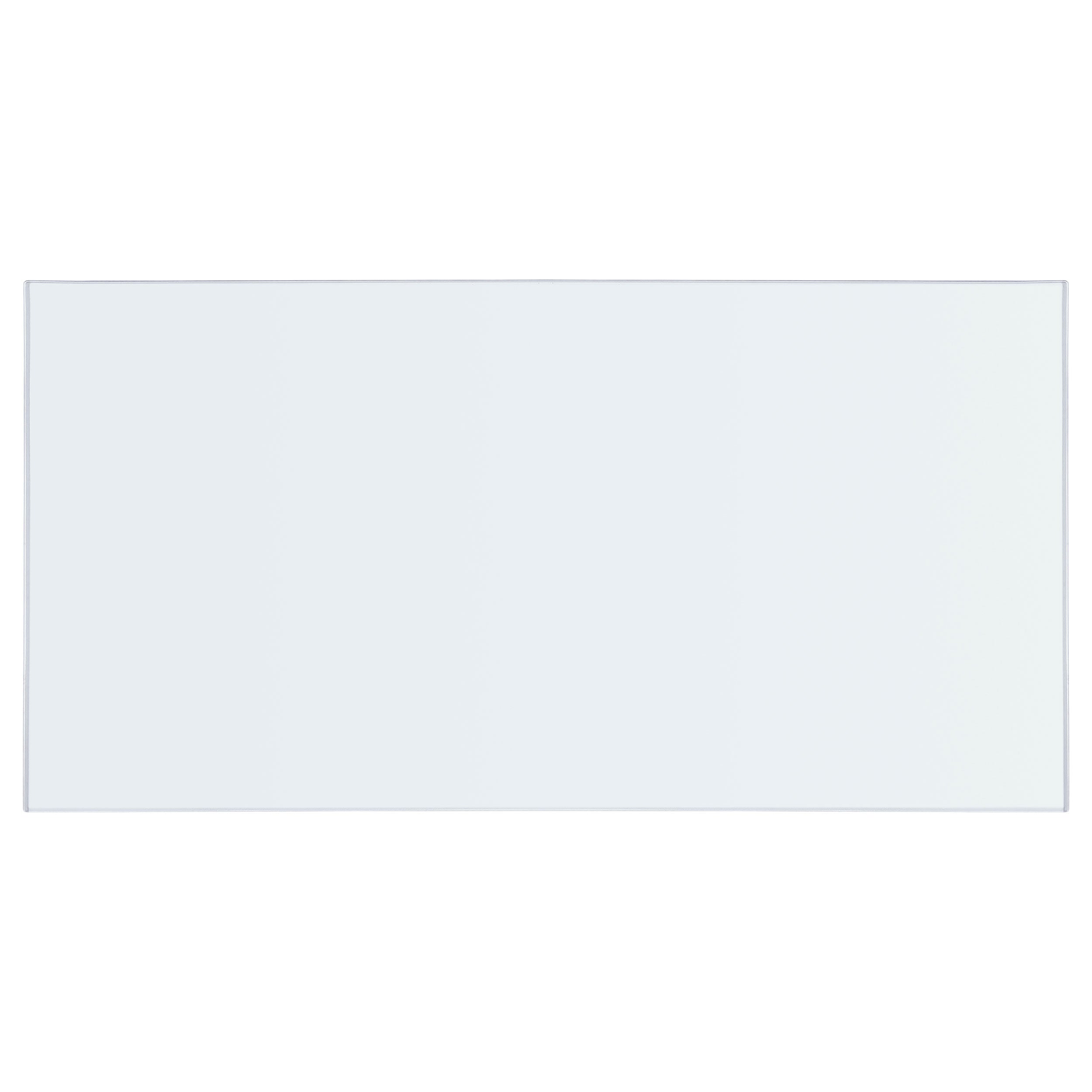 60x36-inch 6mm Rectangular Clear Tempered Glass Top