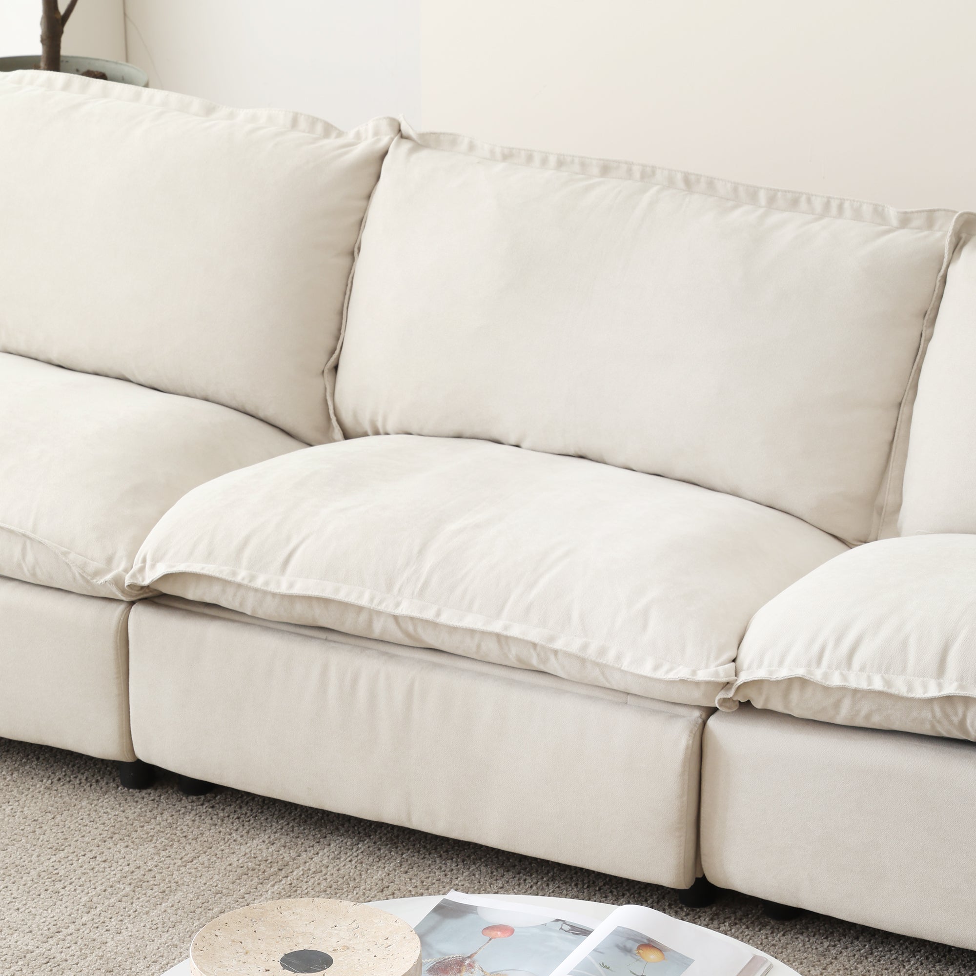 The LuxeMotion Cloud Collection - Natural Oat