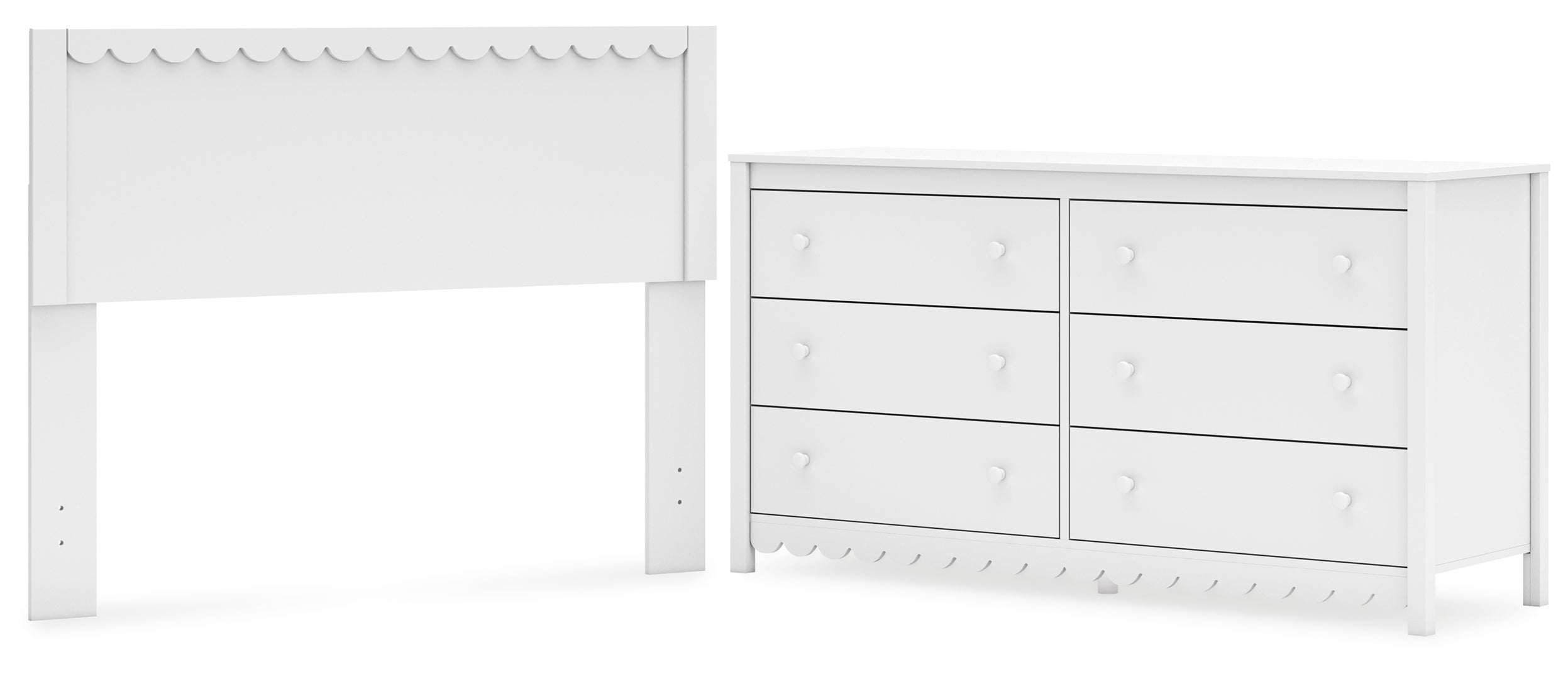 Gerridan White Panel Bedroom Set