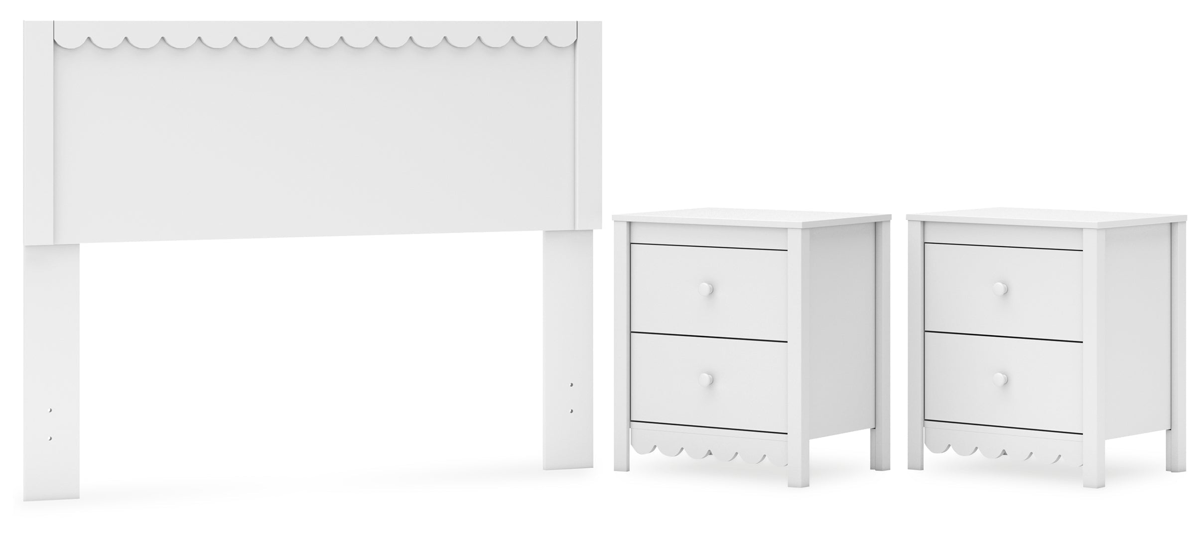 Gerridan White Panel Bedroom Set
