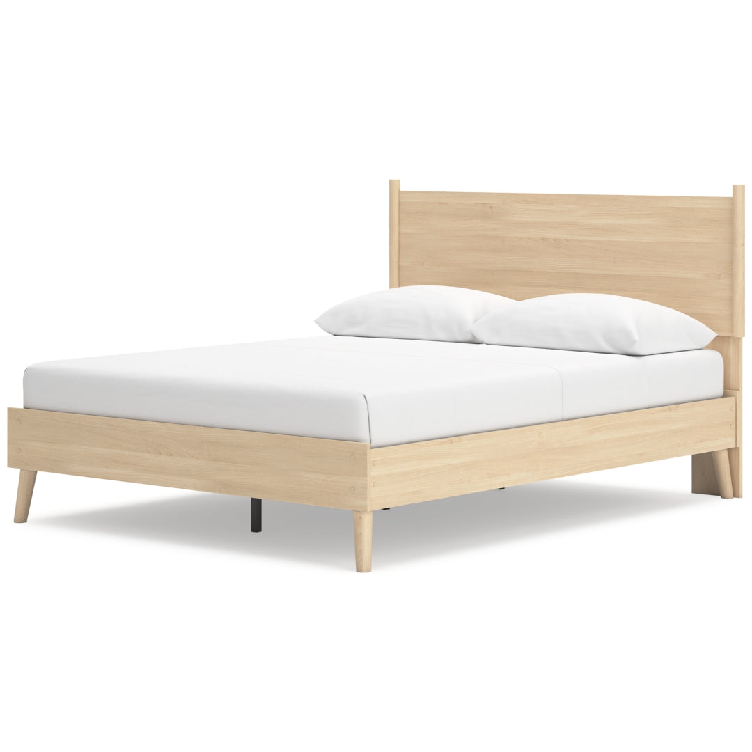 Cabinella Beige Panel Headboard Bedroom Set