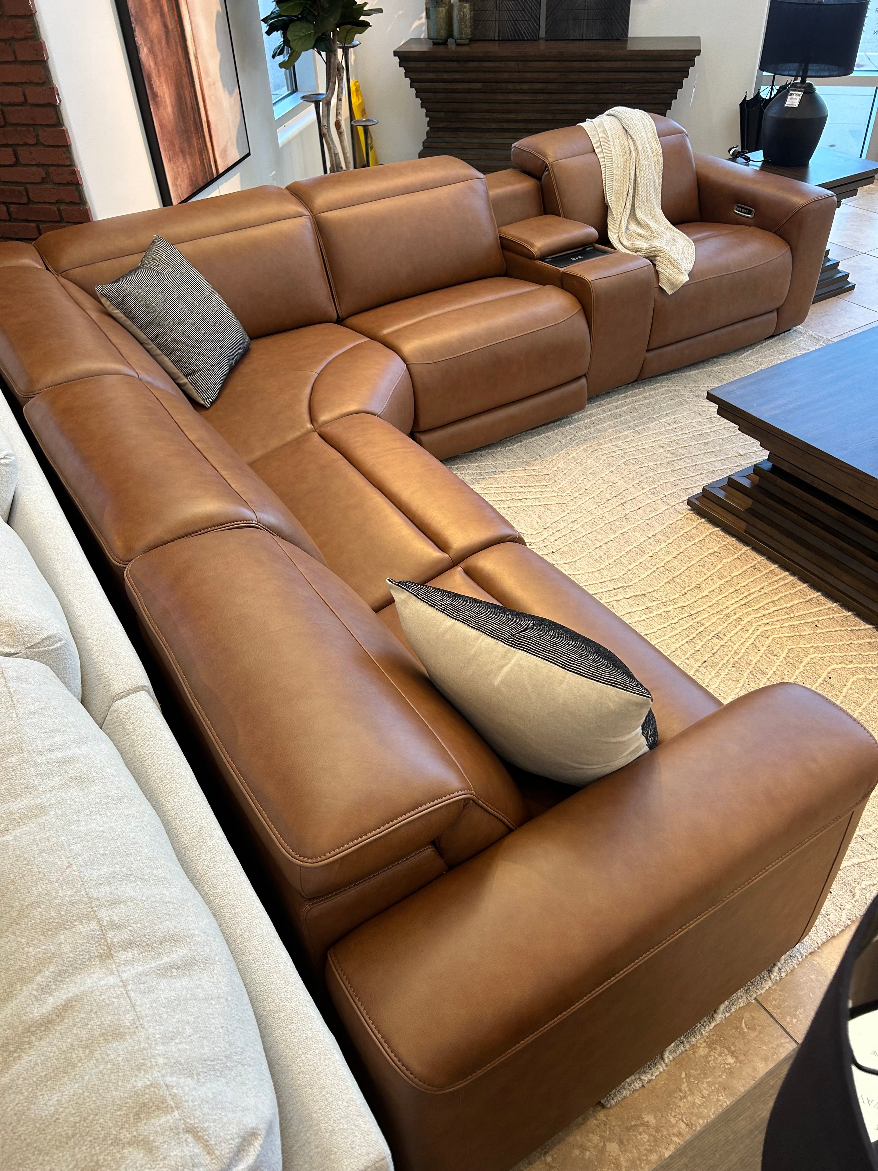 Rally Up 6-Piece Power Reclining Sectional