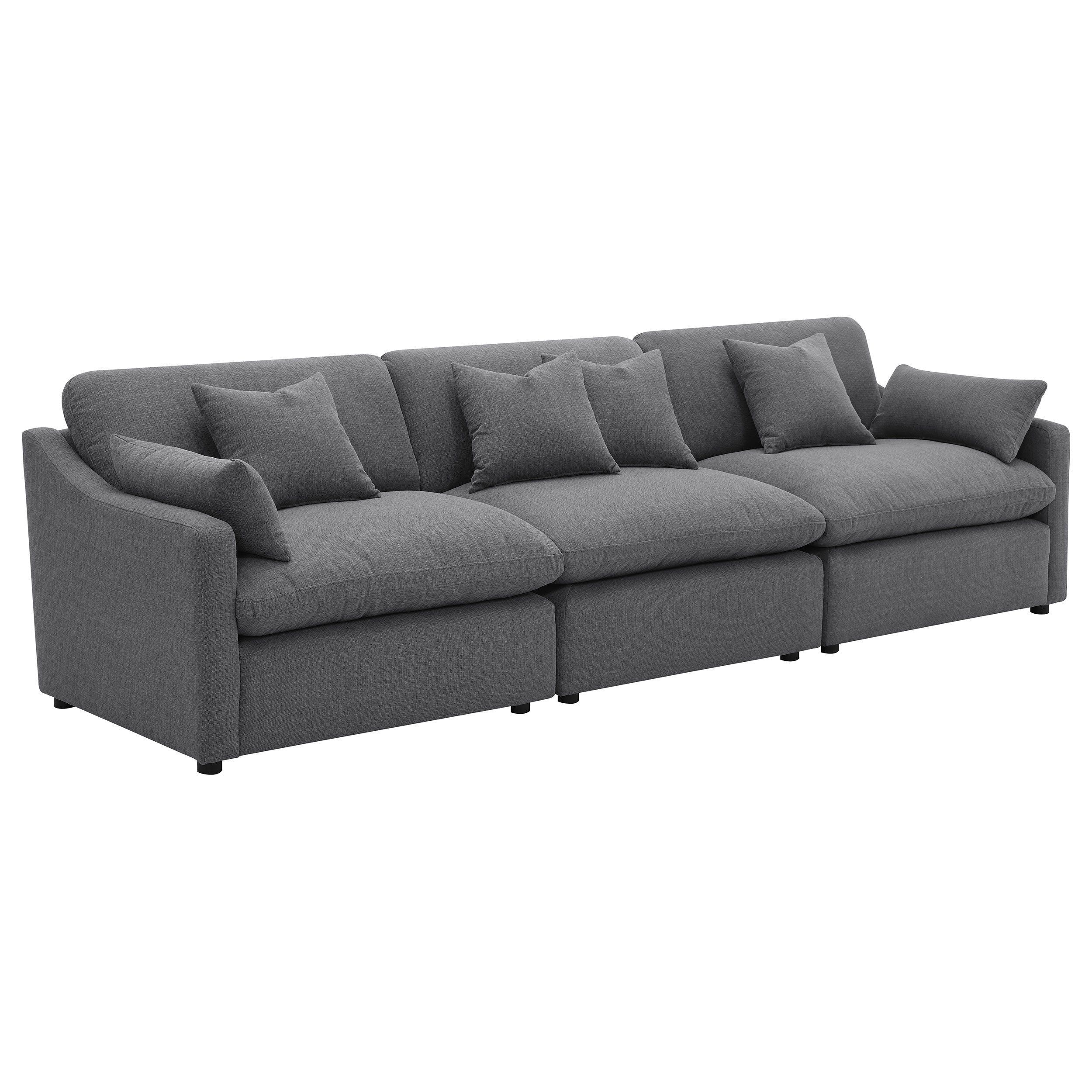 Velari Slope Arm Collection - Charcoal