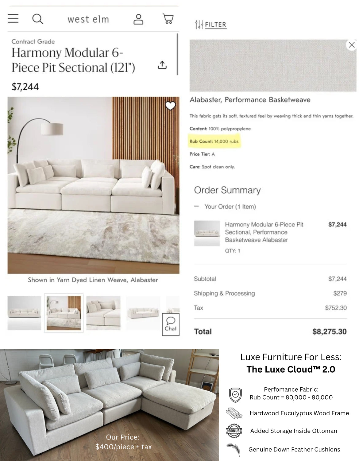 The Luxe Cloud™ 2.0 - (6PC)