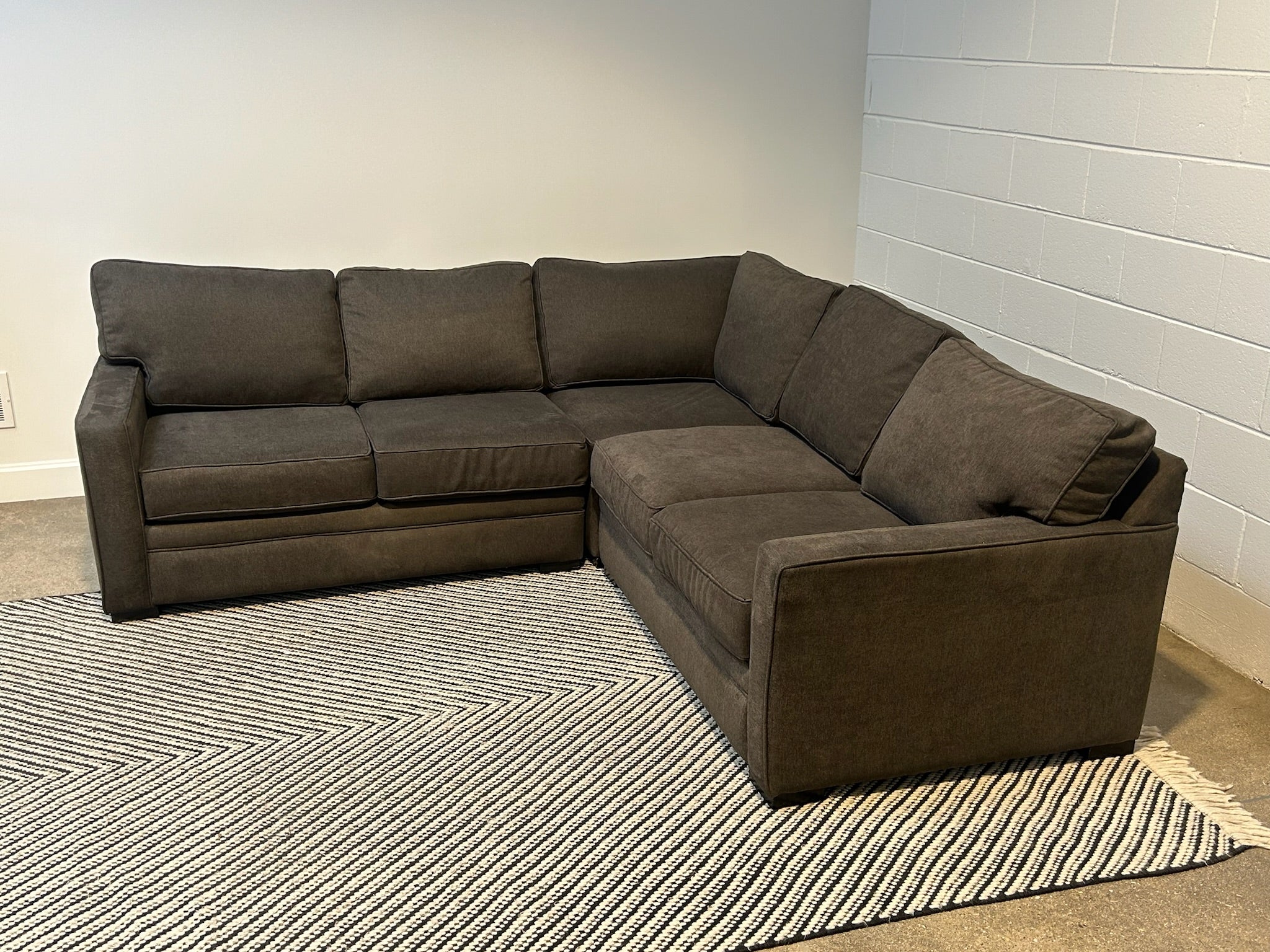 Macy's 3-Piece Sectional Couch (Refurbished)