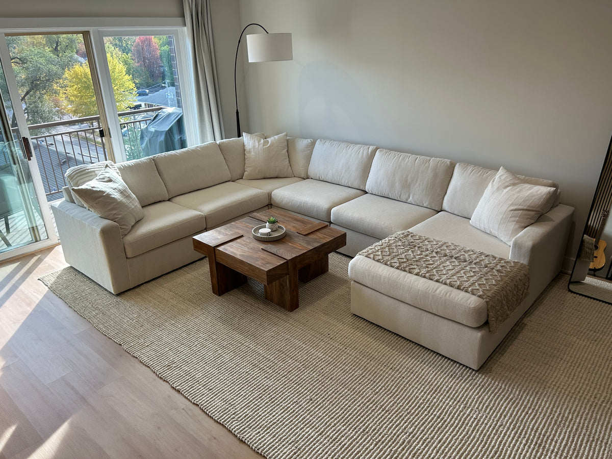 Nuvella 6-Piece Sectional (Customizable)