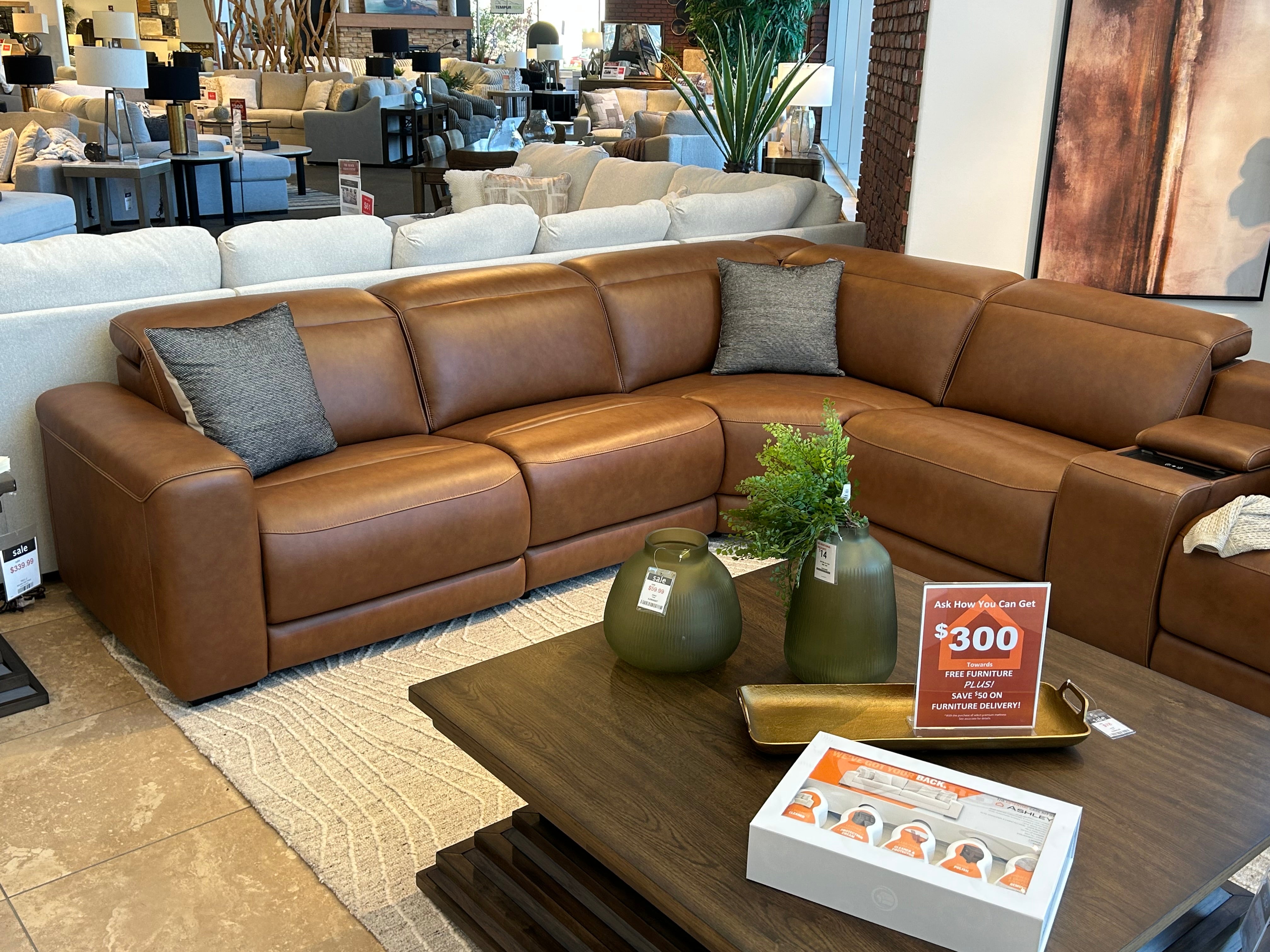 Rally Up 6-Piece Power Reclining Sectional