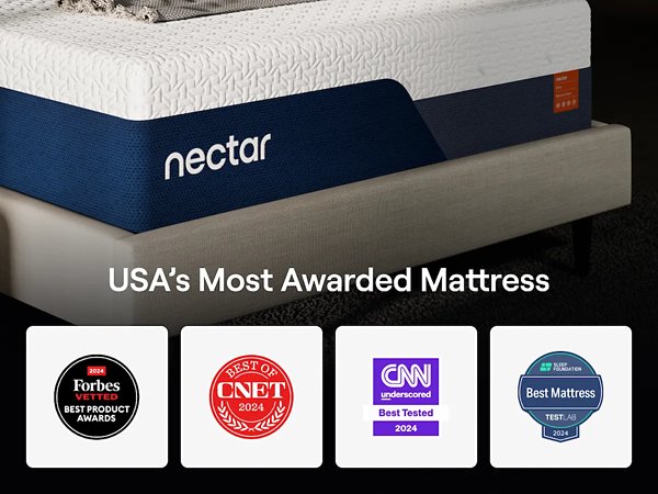 Nectar Ultra Memory Foam 5.1 Mattress - Ultra Plush