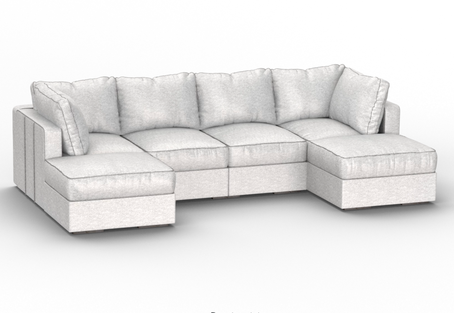 Lovesac 6 Seats + 6 Sides Sectional