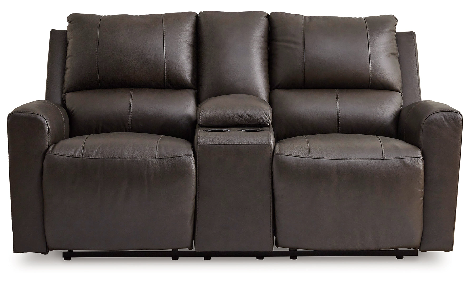 Boxmere Power Reclining Loveseat w/Console