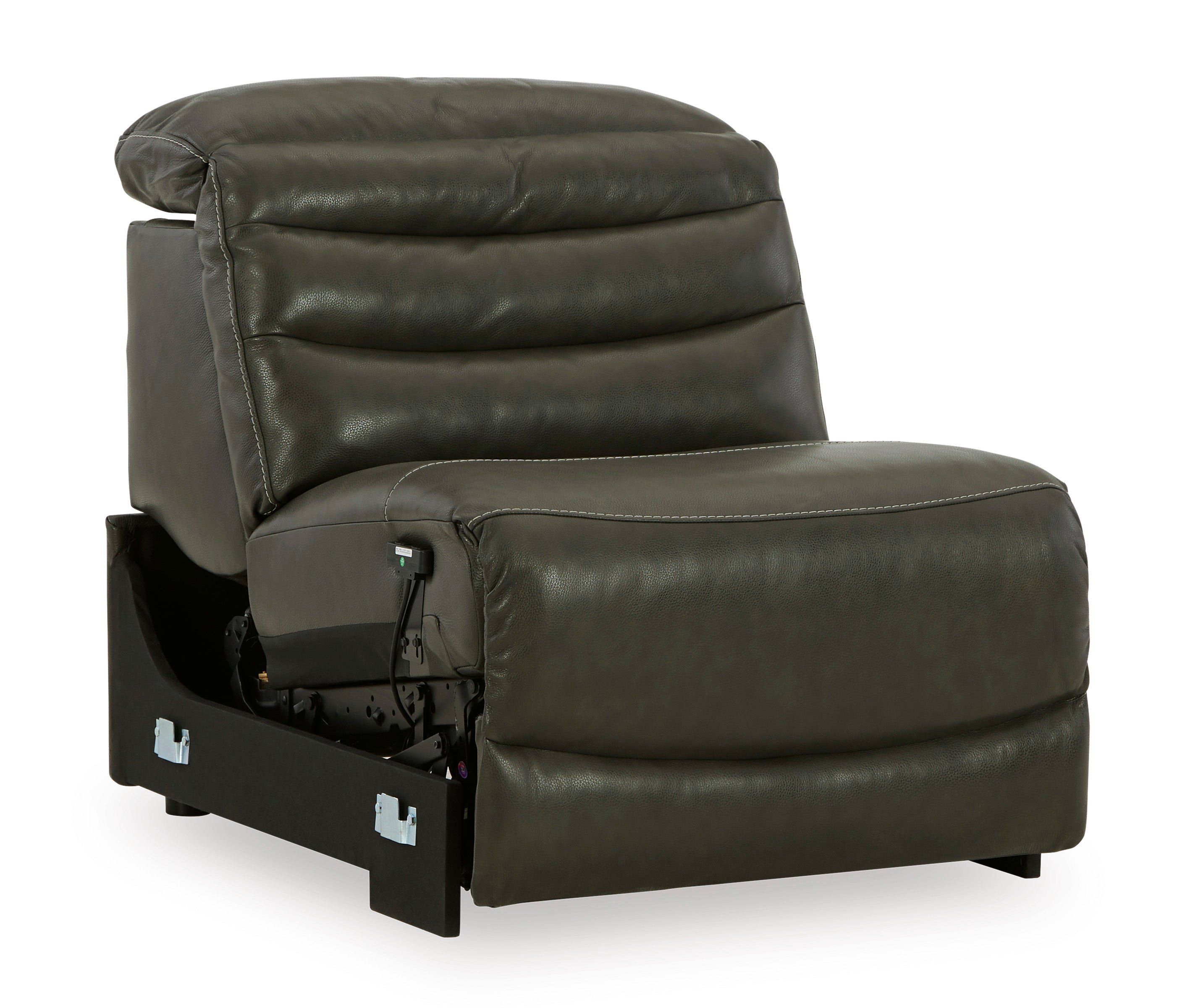 Cortland Genuine Leather Reclining Sofa and Loveseat
