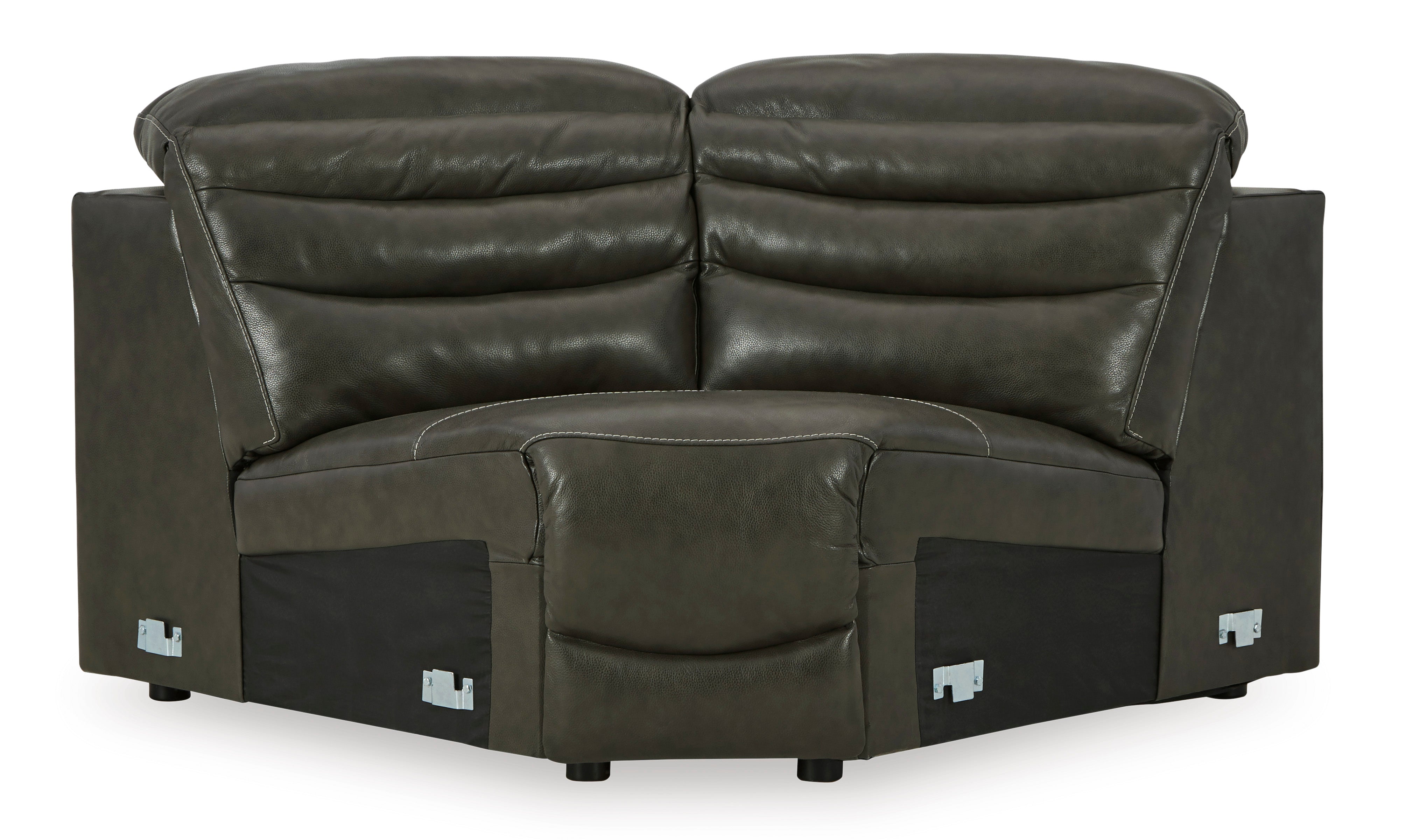 Cortland Genuine Leather Reclining Sofa and Loveseat