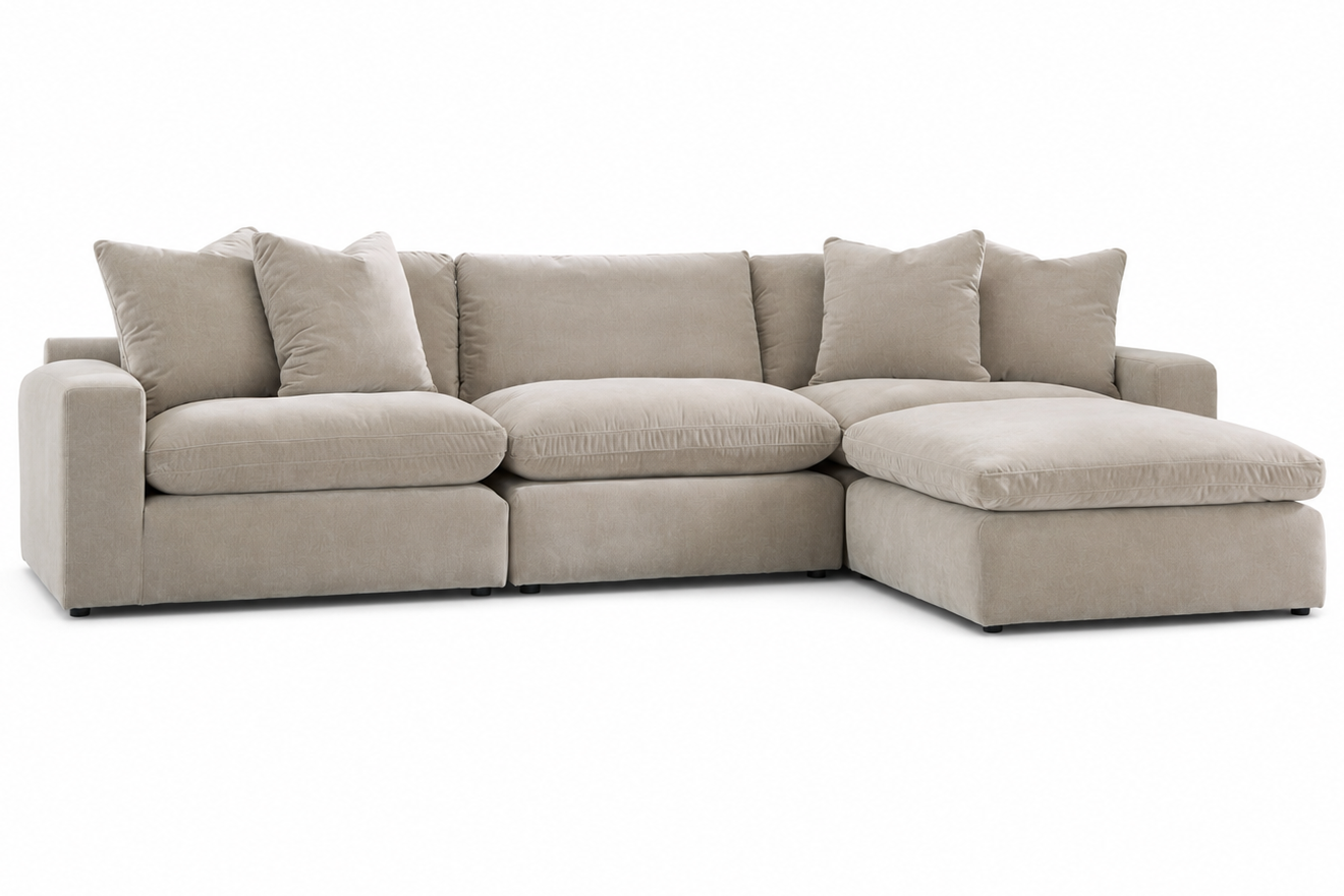 Montclair Modular Collection - Taupe (Customizable)