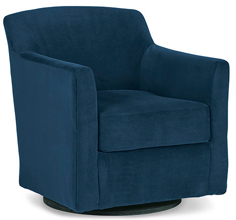 Bradney Swivel Accent Chair (Fabric)