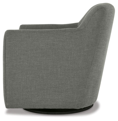 Bradney Swivel Accent Chair (Fabric)