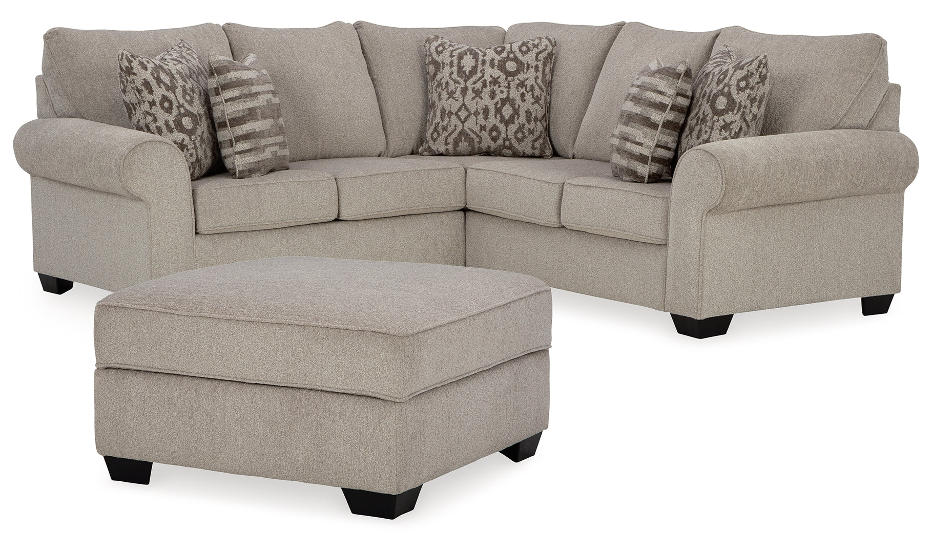 Claireah Sectional with Ottoman