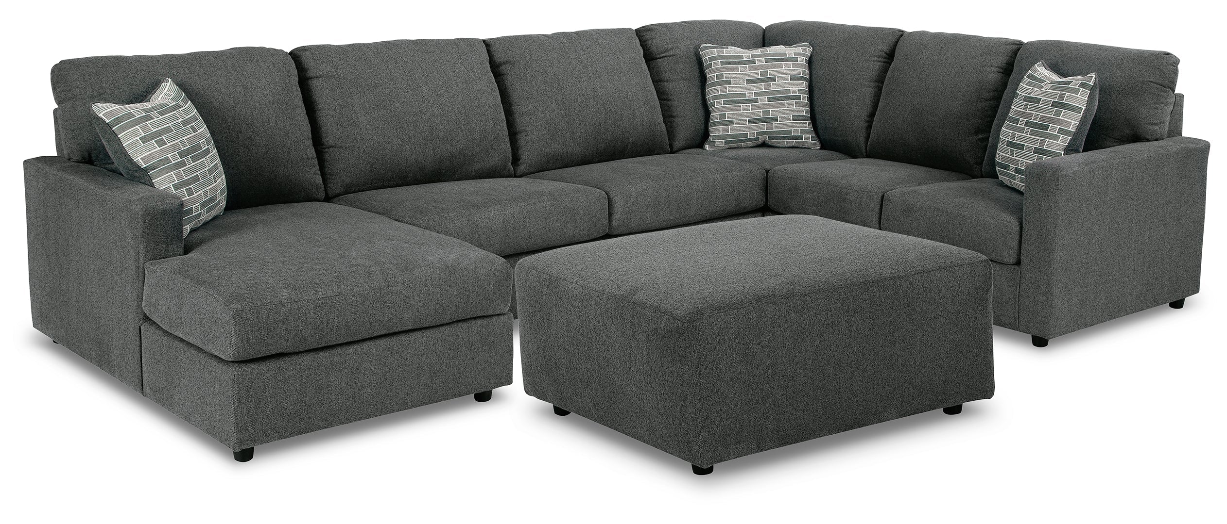 Edenfield 3-Piece Sectional with Chaise