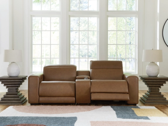 Magic Man Reclining Sectional (Loveseat & Sofa)