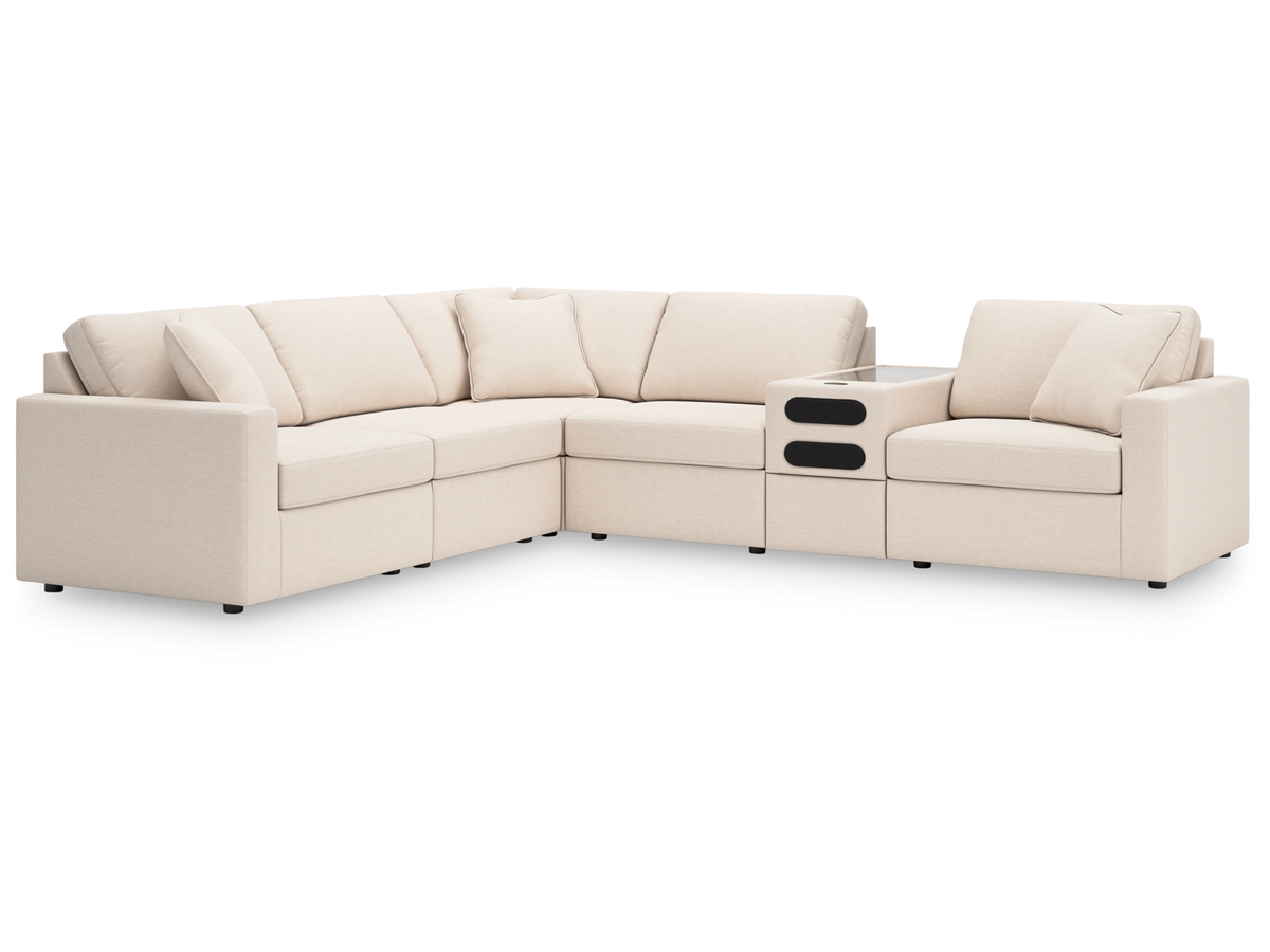 Nuvella 5-Piece Sectional (Customizable)