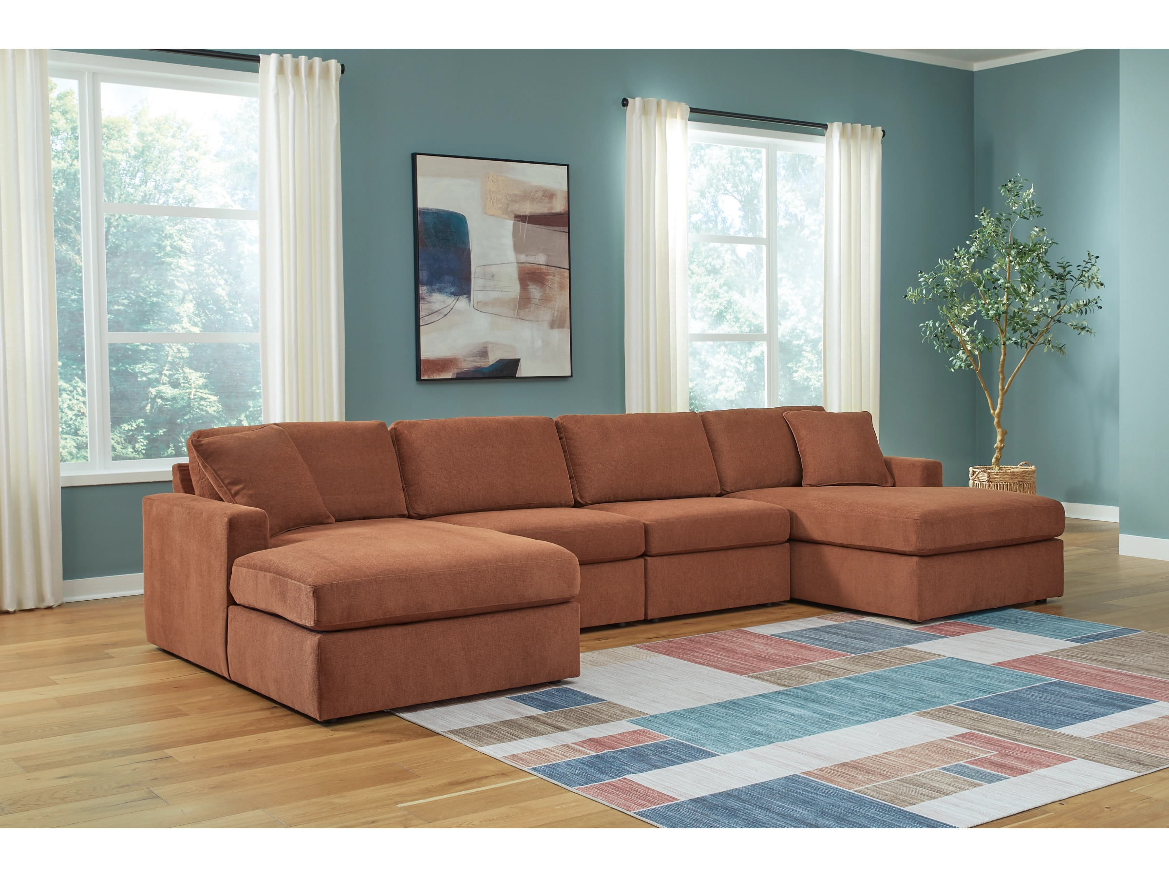 Modmax 4-Piece Sectional (Customizable)