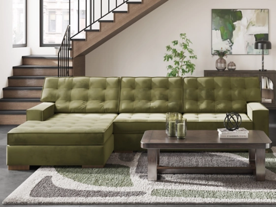 Caspian Town 2-Piece Sectional with Chaise