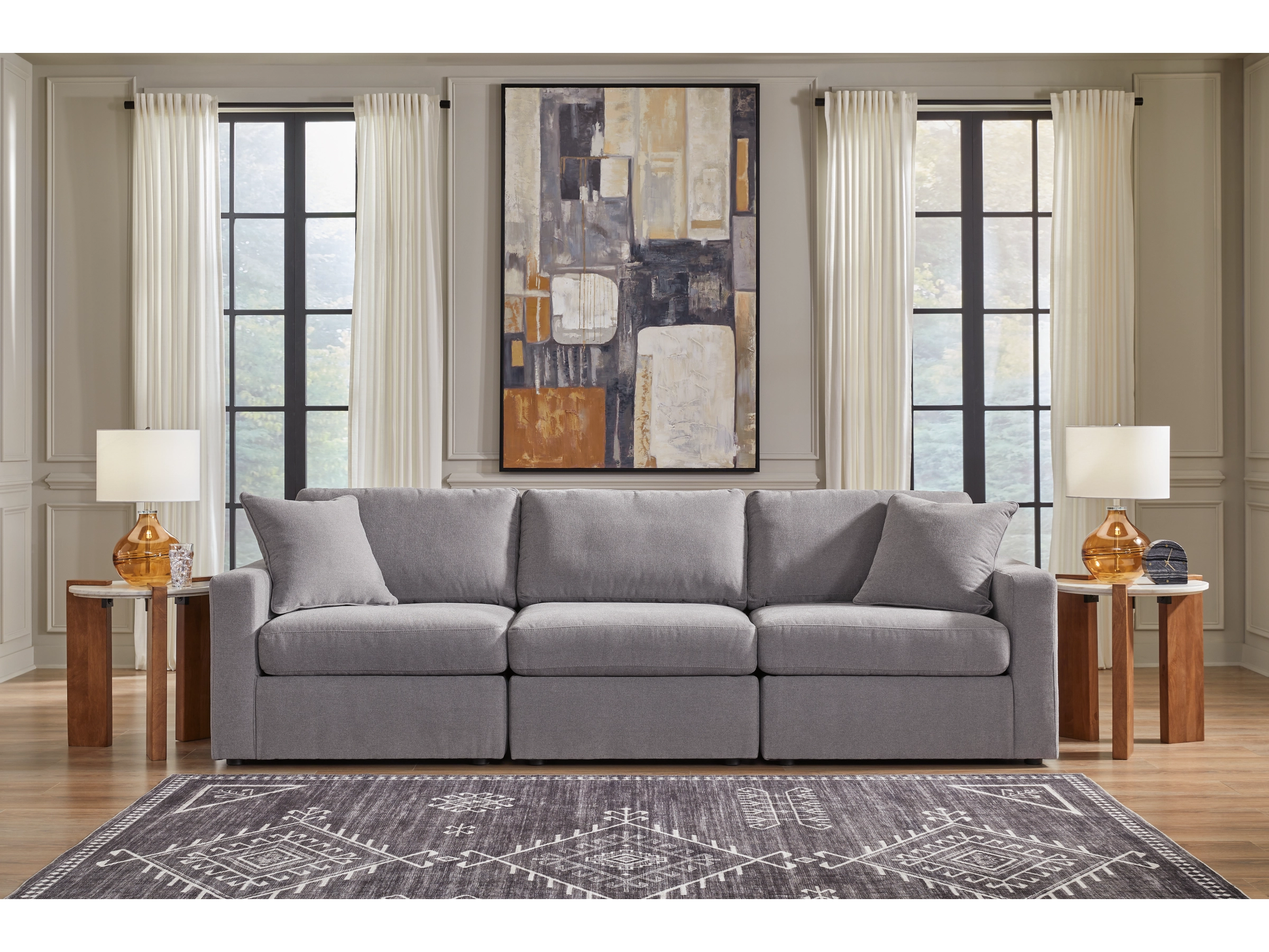 Modmax 3 Piece Sectional (Customizable)