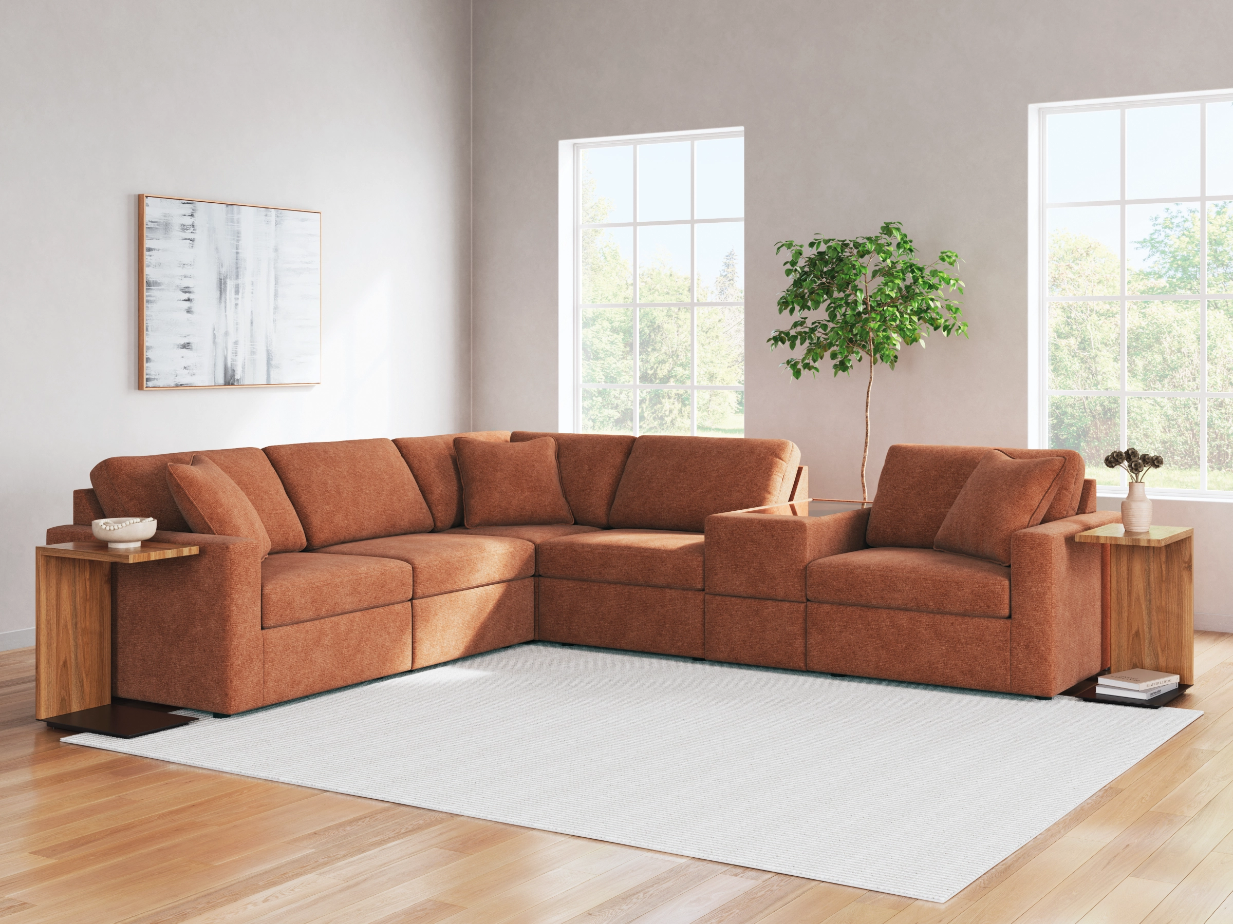 Modmax 5-Piece Sectional (Customizable)
