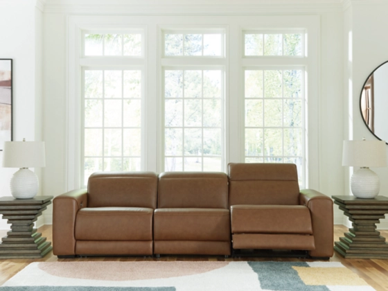 Magic Man Reclining Sectional (Loveseat & Sofa)