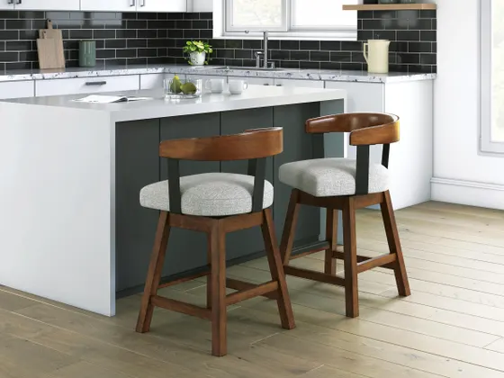 Ralene Upholstered Barstool - Set of 2