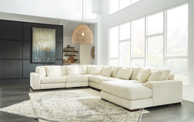 Lindyn 5-6 Piece Sectional (Customizable)