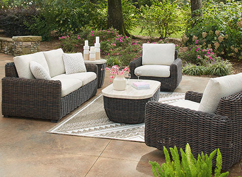 Kimora Swivel Glider Lounge w/Cushion