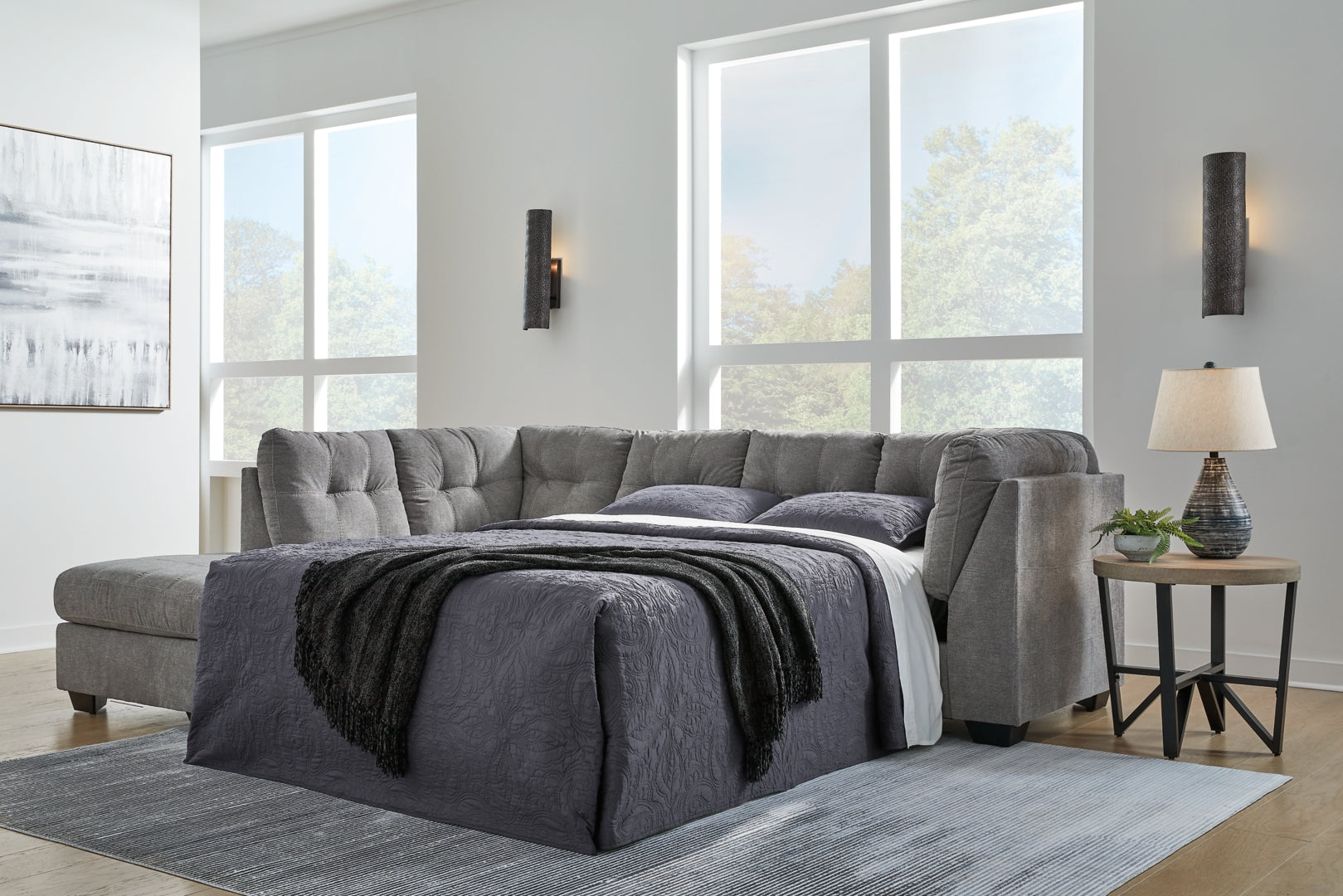 Marleton 2-Piece Sectional with Ottoman