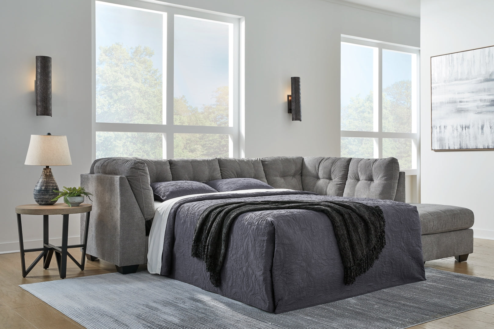 Marleton 2-Piece Sectional with Ottoman